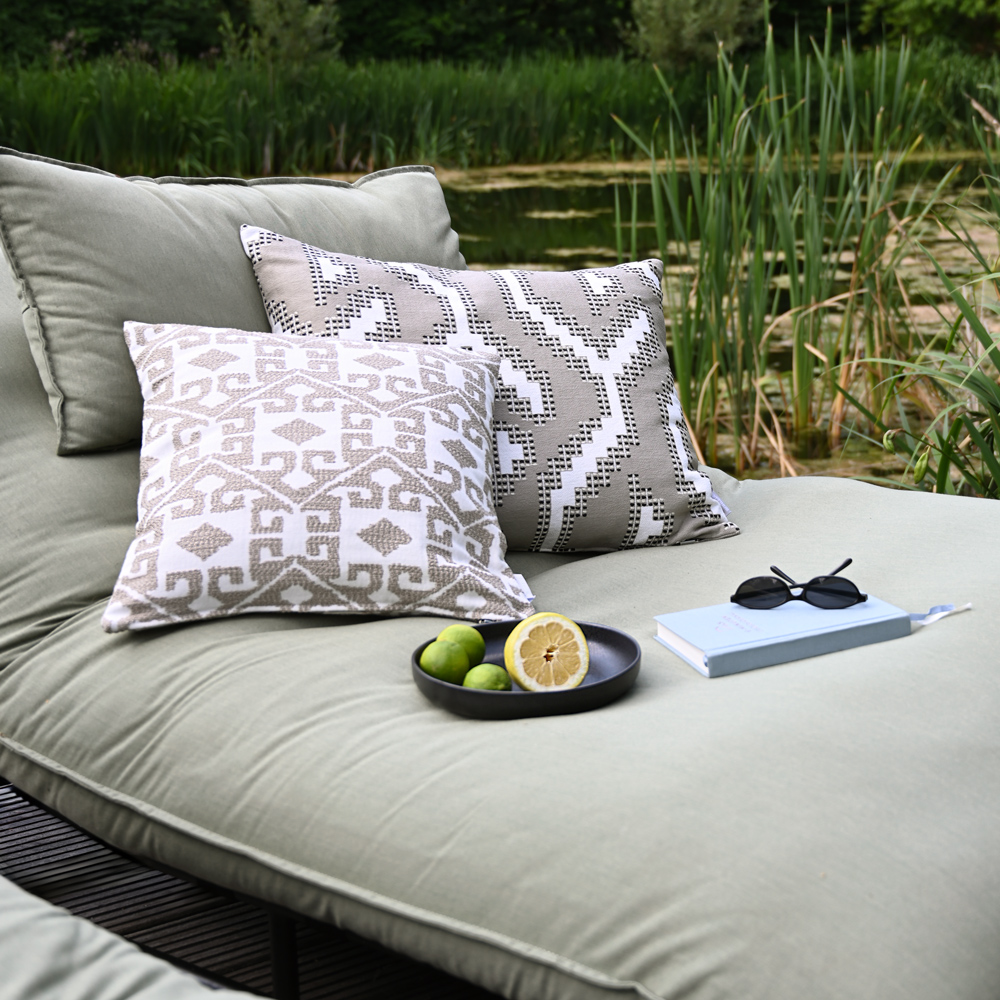 Kissen Outdoor - Mäander - 60x50 Kissen Outdoor - Mäander - 60x50