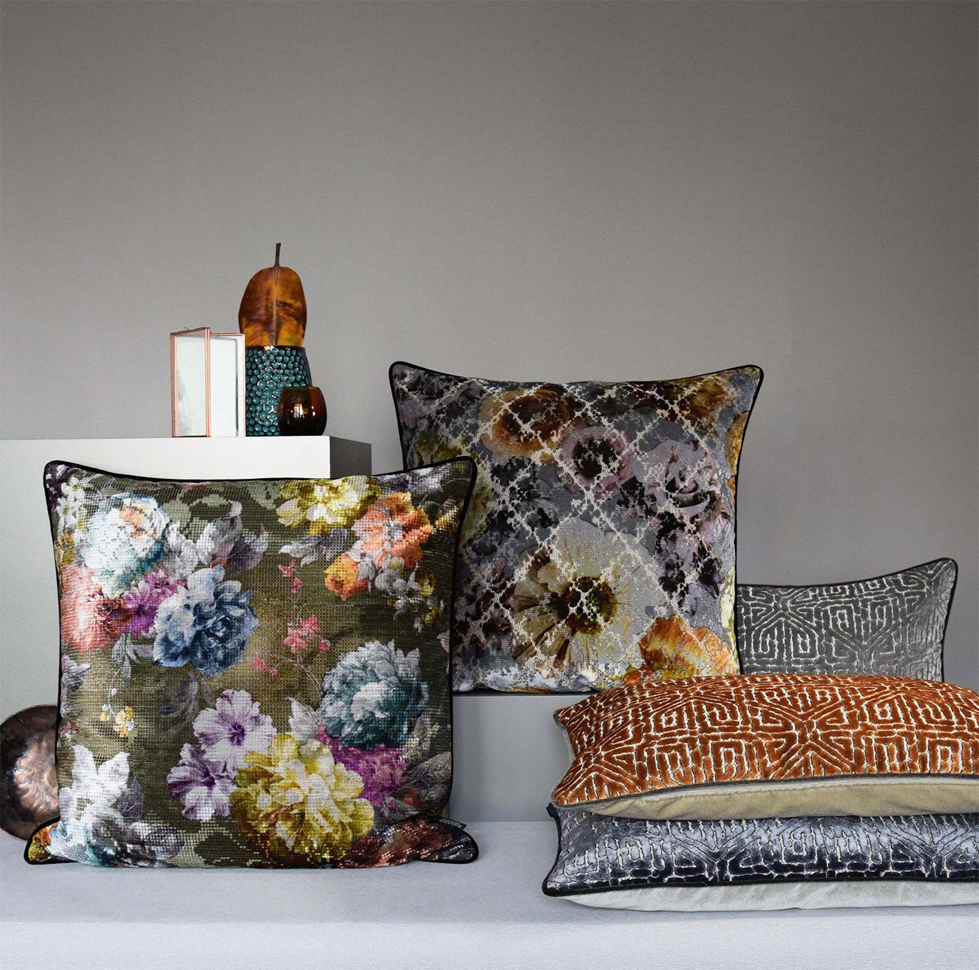 Kissen - Maze - Salmon - 60x40