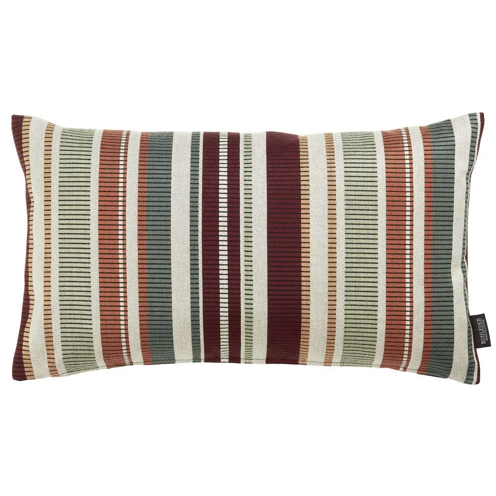 Kissen - Stripe - Plum - 60x35