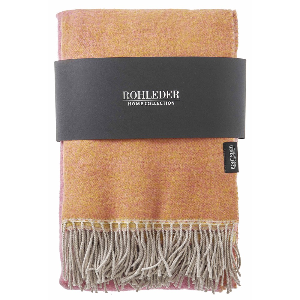 Plaid - Ombré - Magenta - 135x220