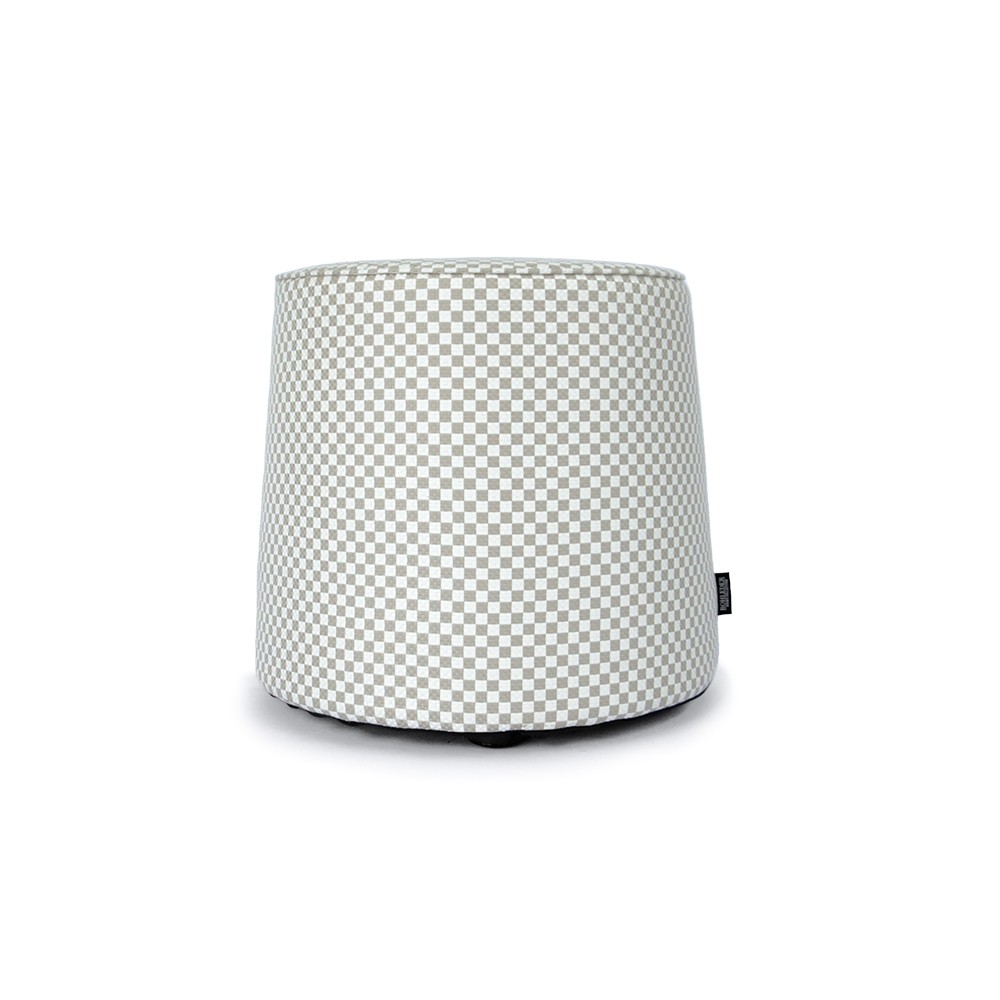 Hocker by Olaf Hajek - New Basket Pouf - Beige - 44x40