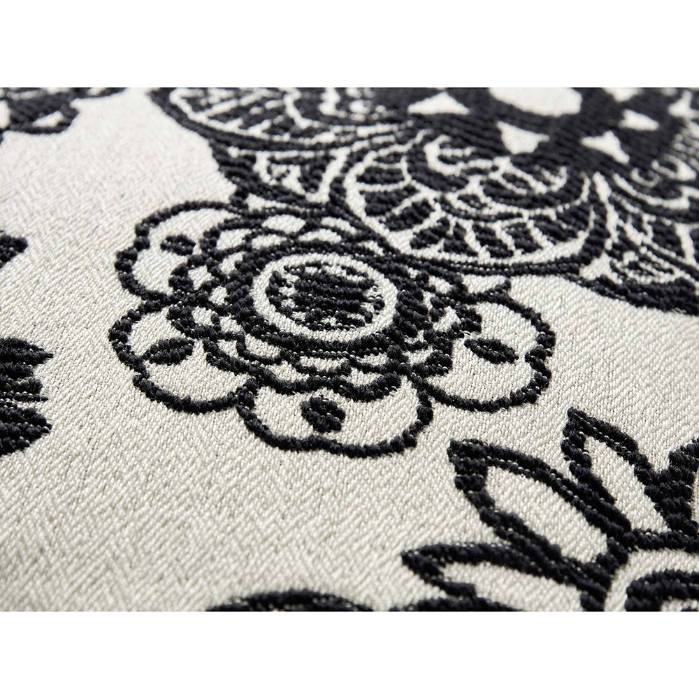 Kissenhülle - Mandala - Black & White - 45x45 Kissenhülle - Mandala - Black & White - 45x45