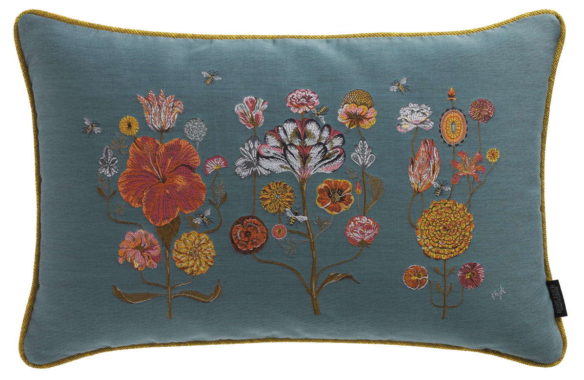 Kissen by Olaf Hajek - Crazy Flowers - Colorful Meadow - 60x40 Kissen by Olaf Hajek - Crazy Flowers - Colorful Meadow - 60x40