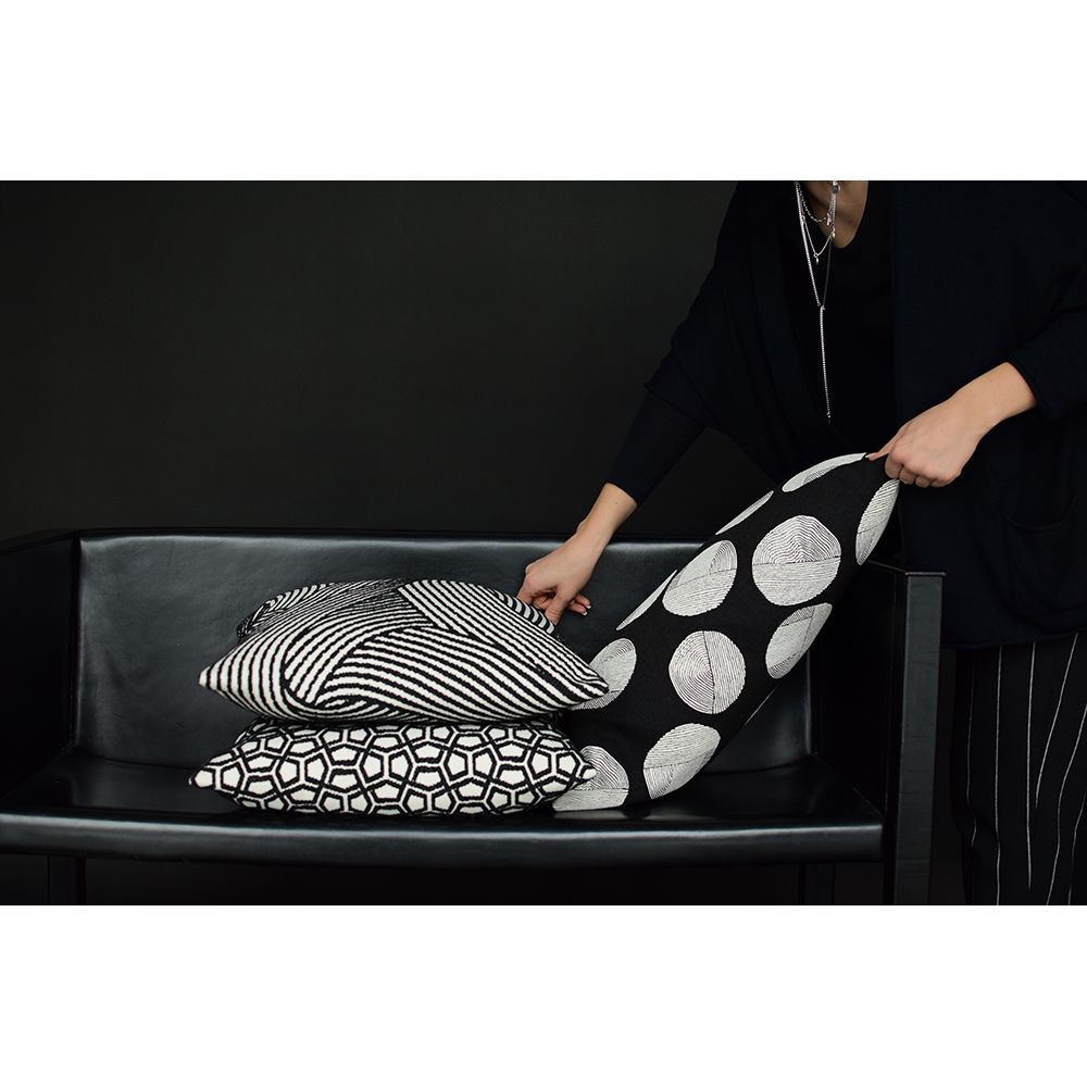 Kissen - Origami - Pebble - 45x45