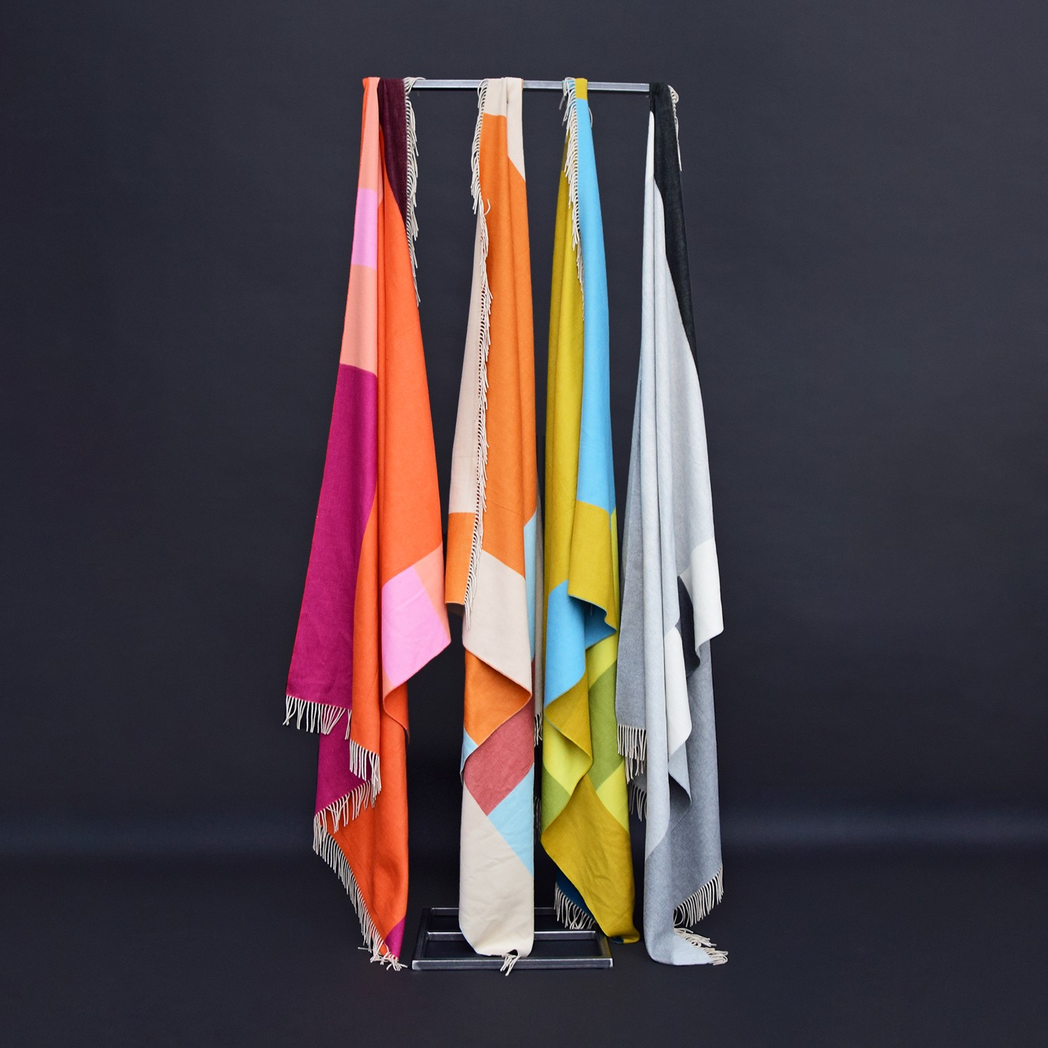 Plaid - Colorblock - Neutral - 150x200 Plaid - Colorblock - Neutral - 150x200