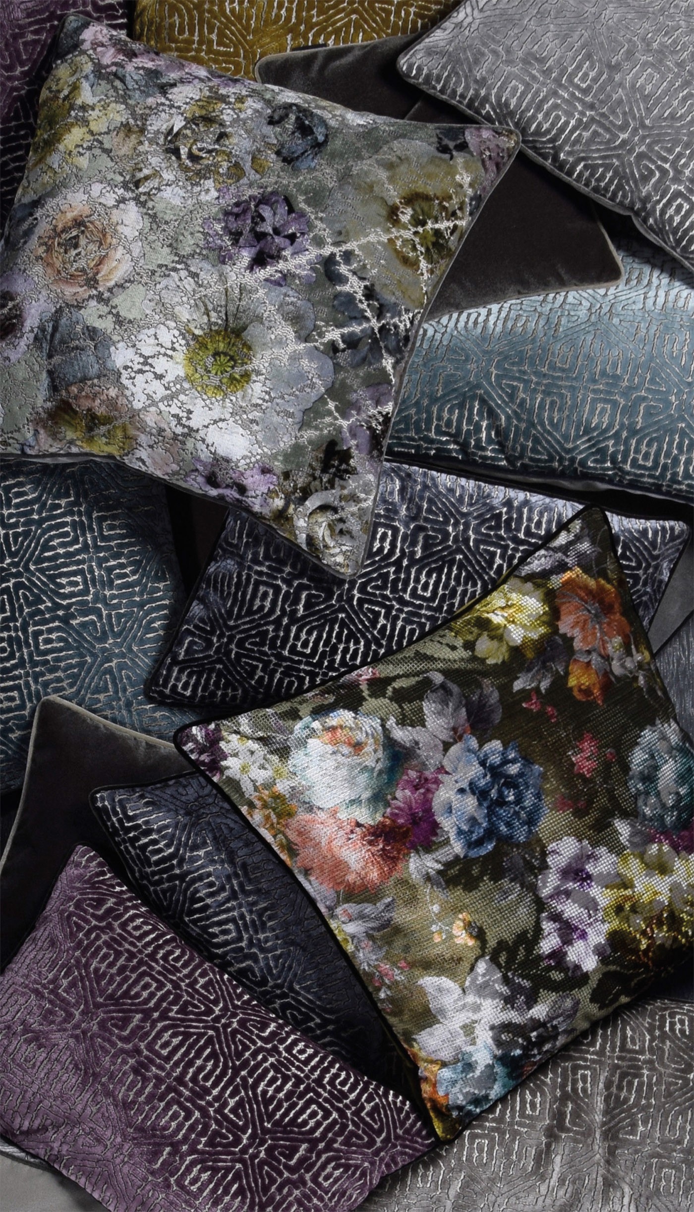 Kissen - Maze - Salmon - 60x40