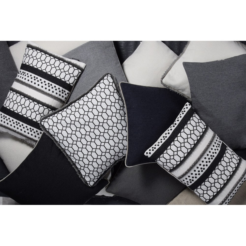 Kissen - Ocean - Ebony - 45x45 Kissen - Ocean - Ebony - 45x45