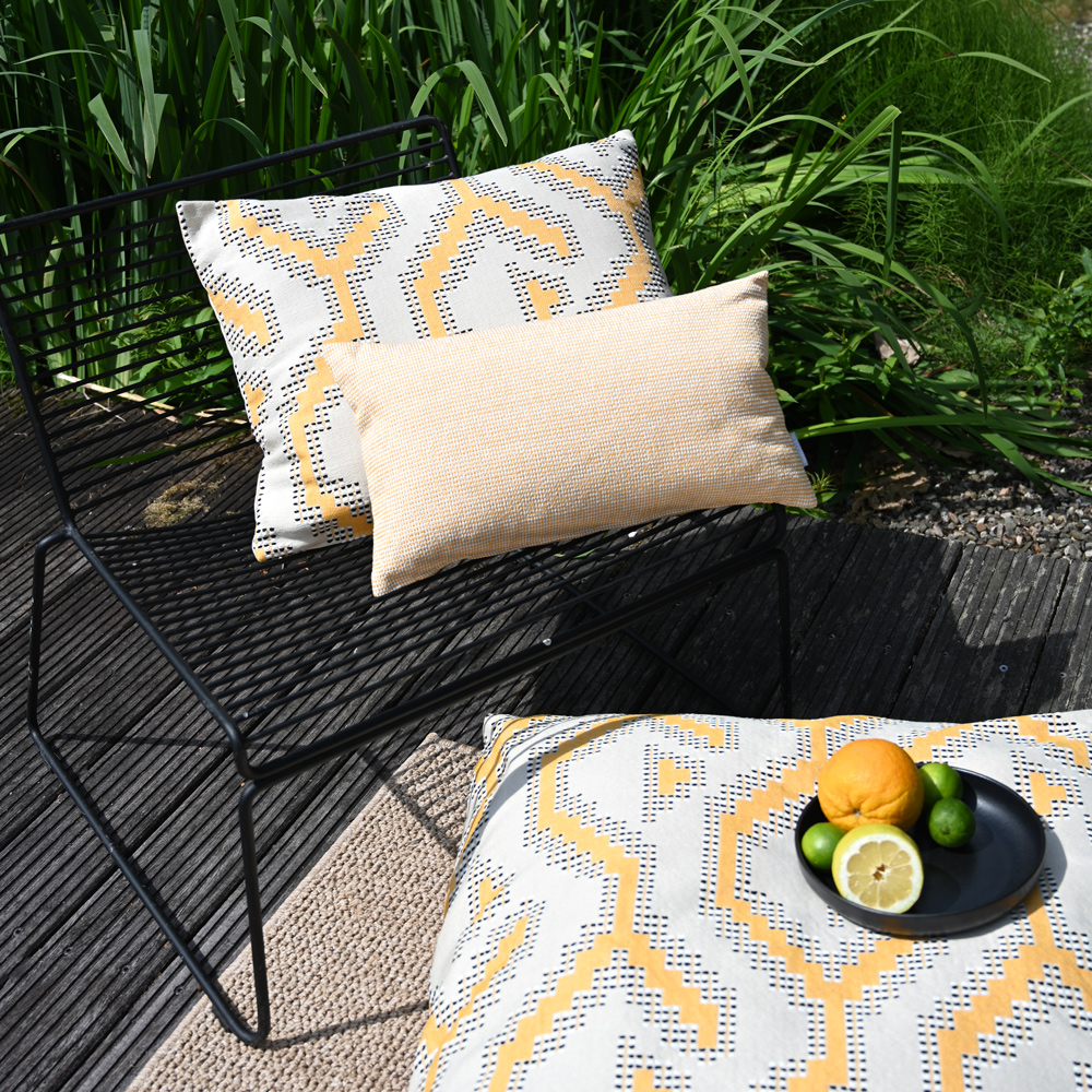 Kissen Outdoor - Mäander - 60x50