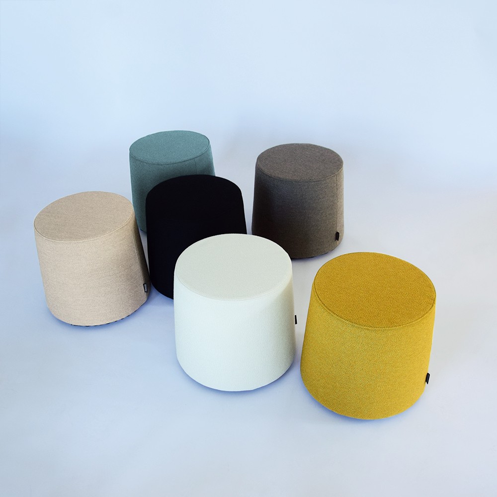 Hocker - Ocean Pouf - Ebony - 44x40