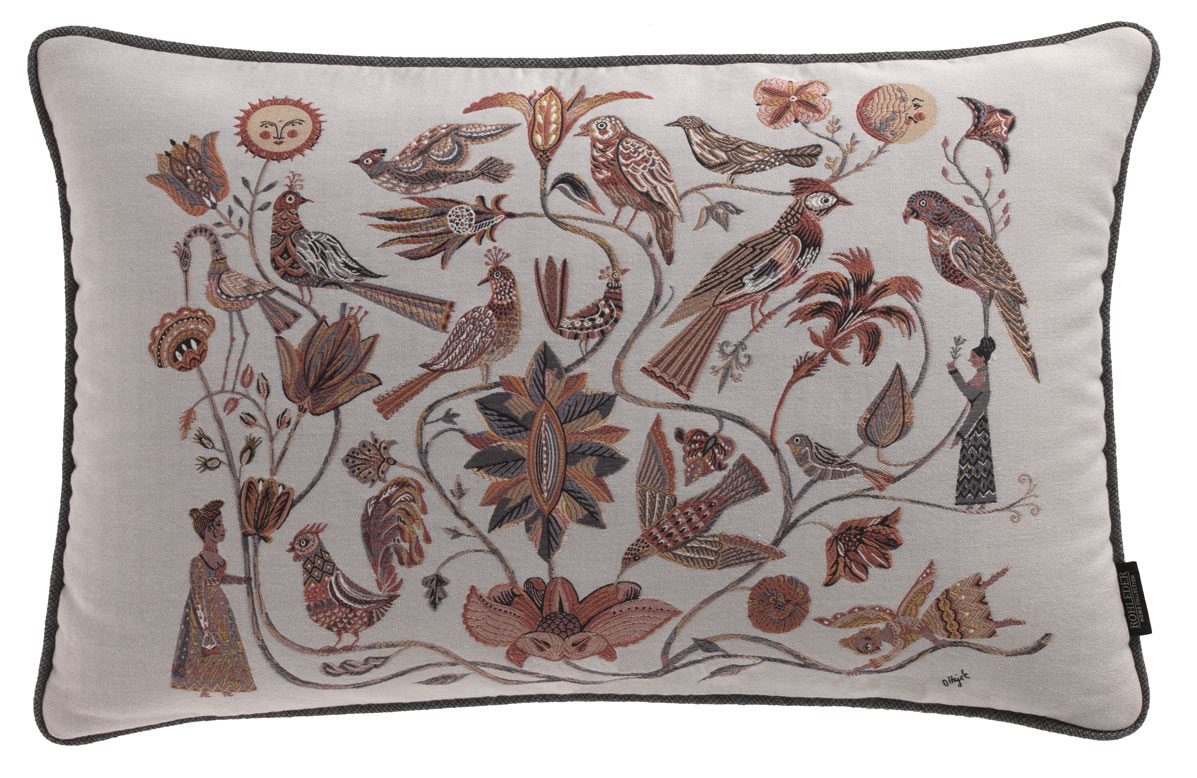 Kissen by Olaf Hajek - Delightful Garden - Full Moon - 60x40