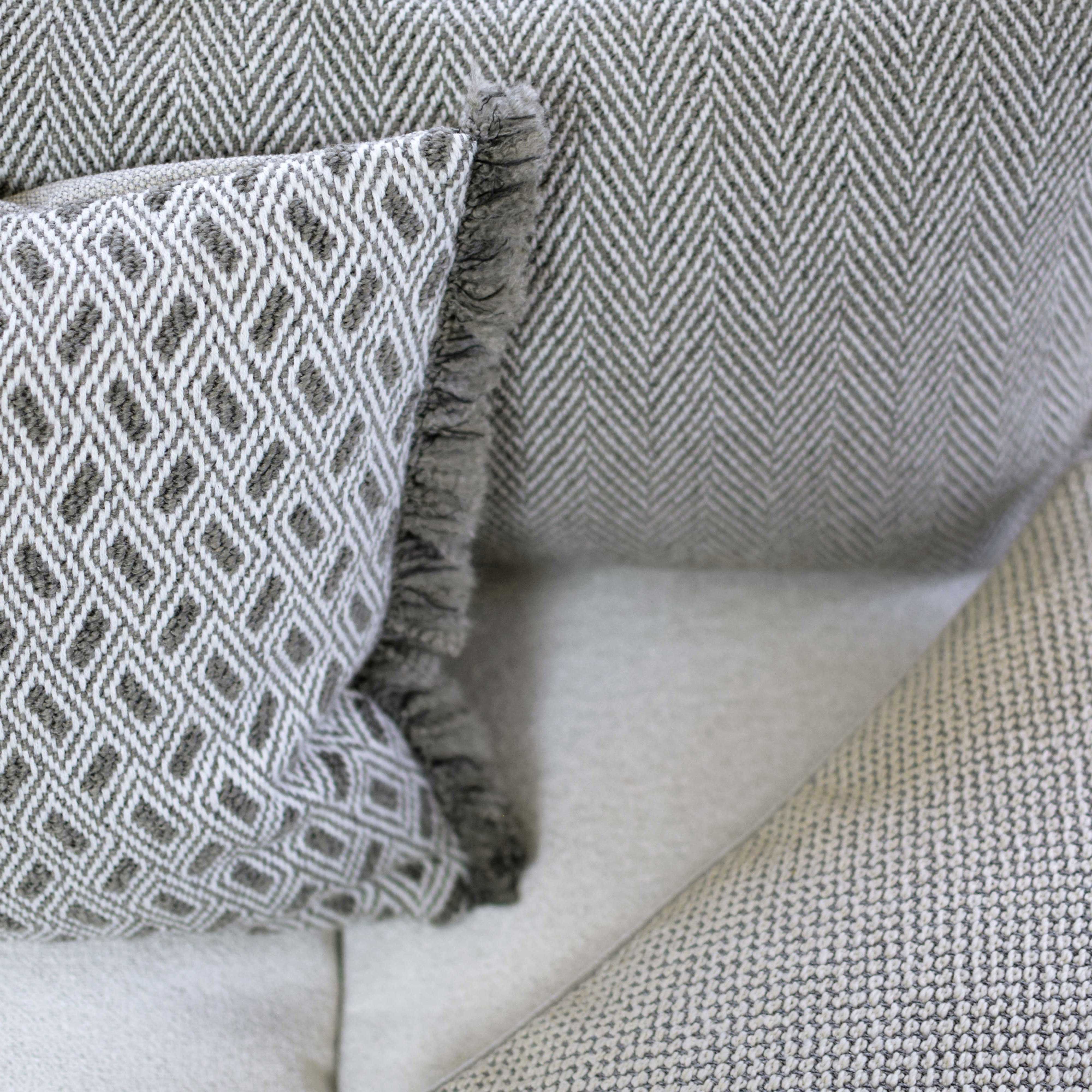 Kissen - Herringbone - Shadow - 60x40