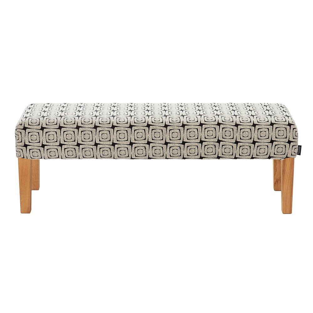 Turtle Bench Light Oak - White Turtle Bench Light Oak - White