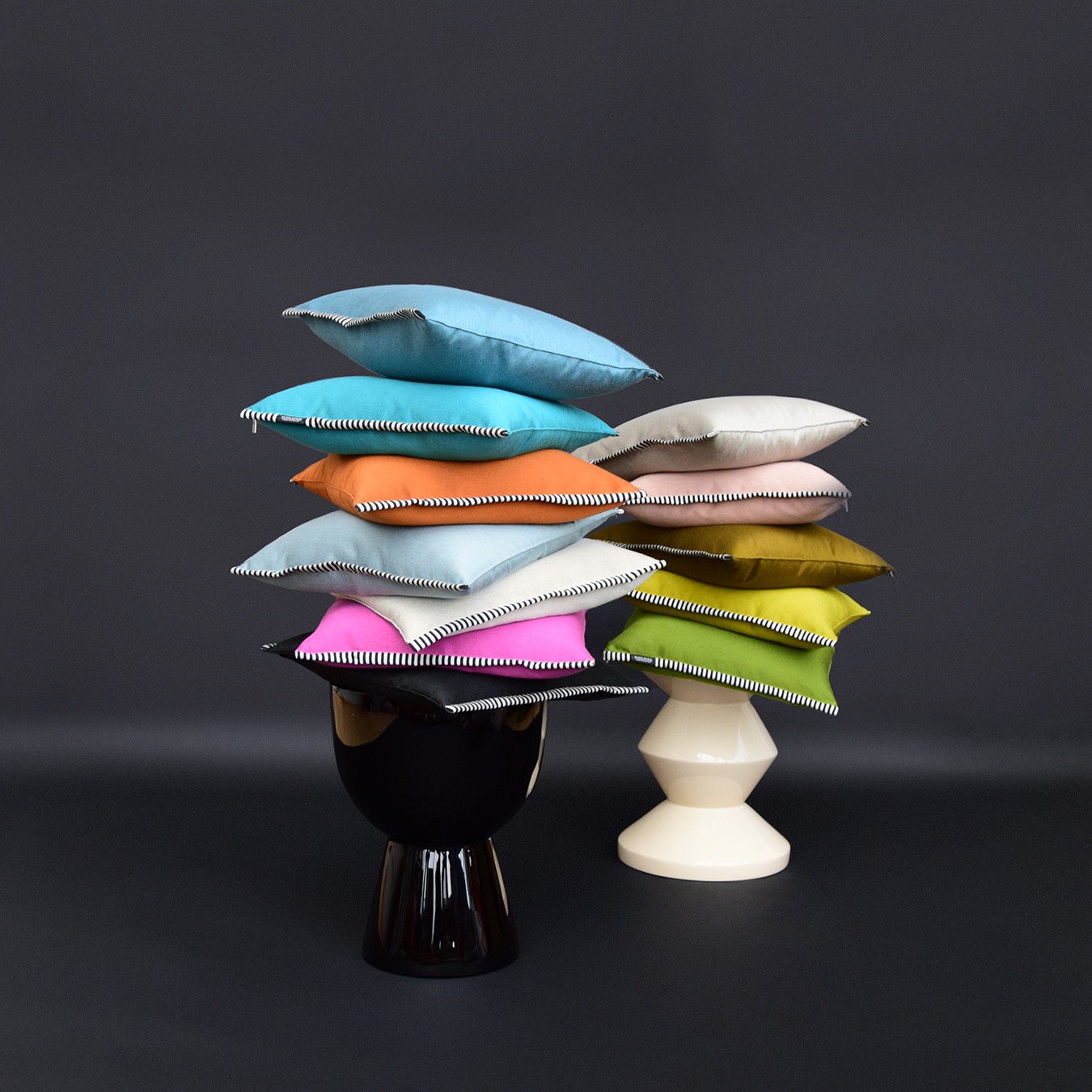 Kissen - Soul - Black - 45x45