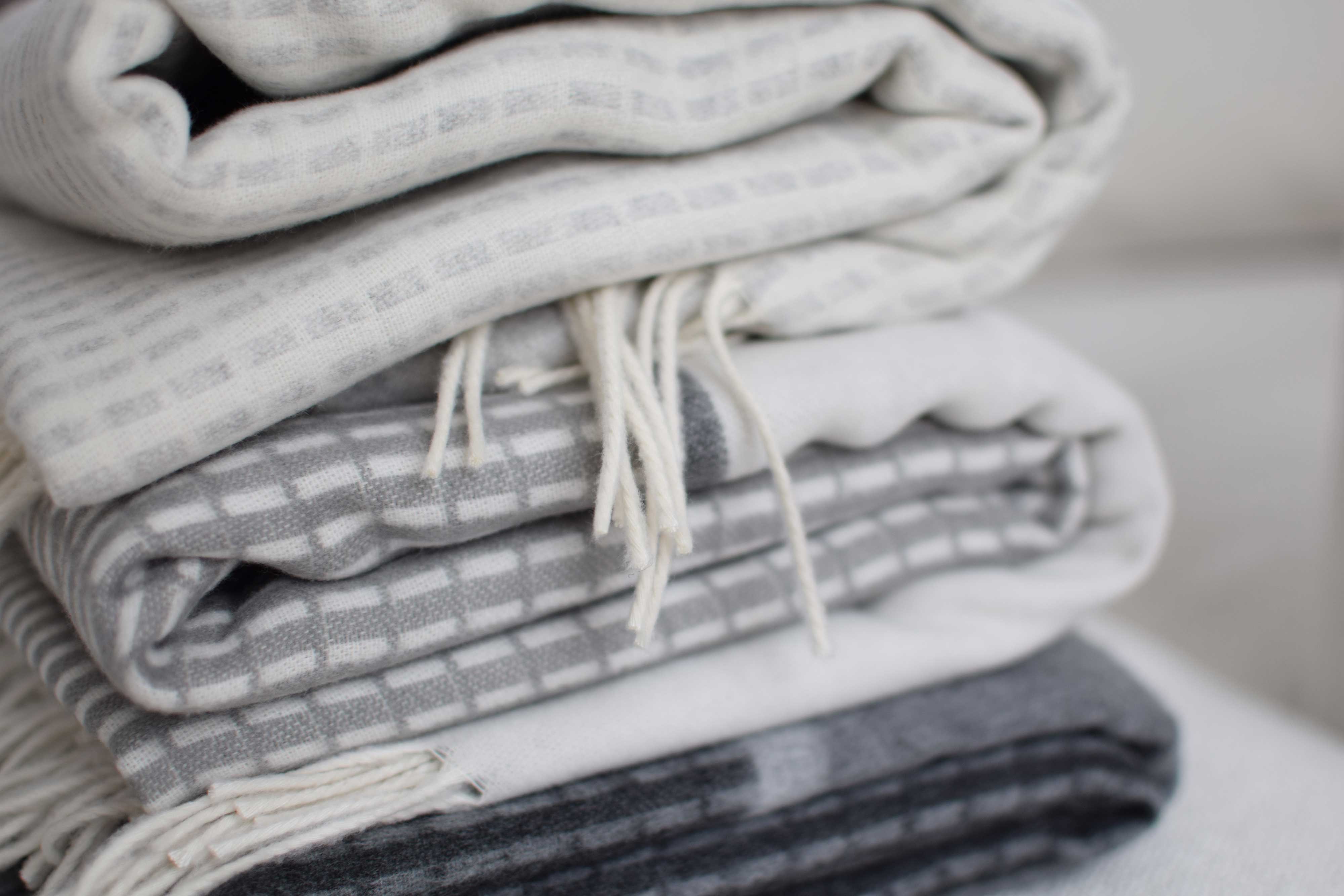 Plaid - Darling - Chalk - 150x180 Plaid - Darling - Chalk - 150x180