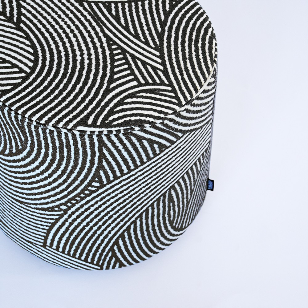 Hocker - Zen Pouf - River - 44x40 Hocker - Zen Pouf - River - 44x40