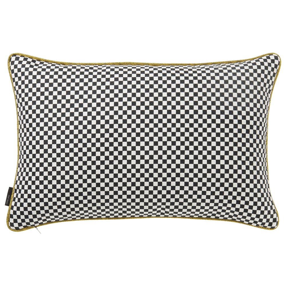 Kissen by Olaf Hajek - Circle - Dark - 60x40