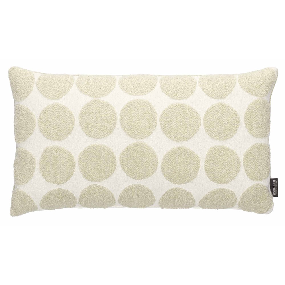 Kissen - Mega Dots - Simply White - 60x35 Kissen - Mega Dots - Simply White - 60x35