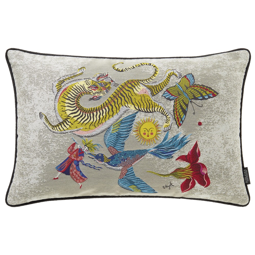 Kissen by Olaf Hajek - Circle - Dark - 60x40 Kissen by Olaf Hajek - Circle - Dark - 60x40