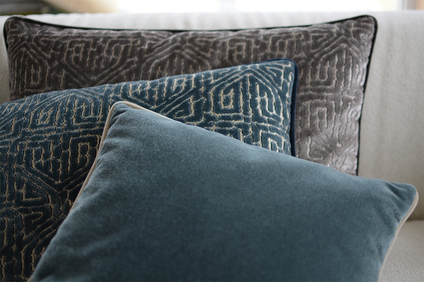 Kissen - Maze - Salmon - 60x40 Kissen - Maze - Salmon - 60x40