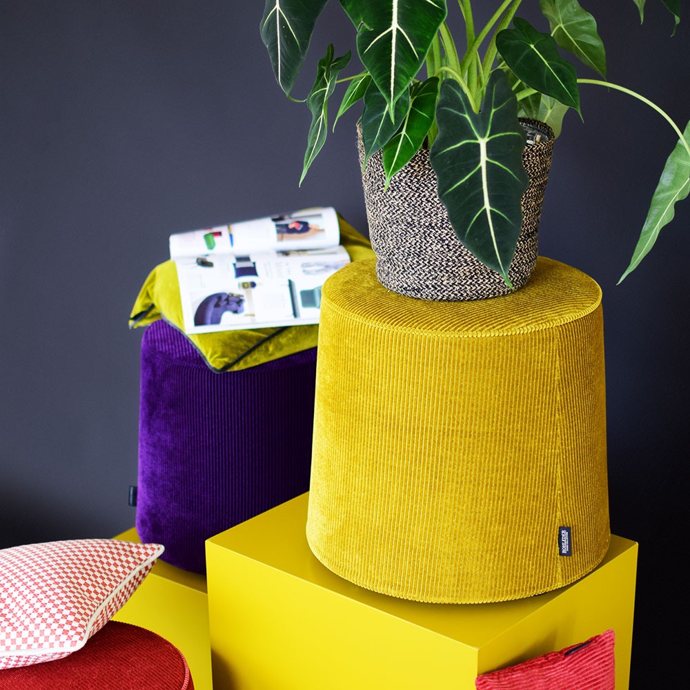 Hocker - Lounge Pouf - Lava - 44x40