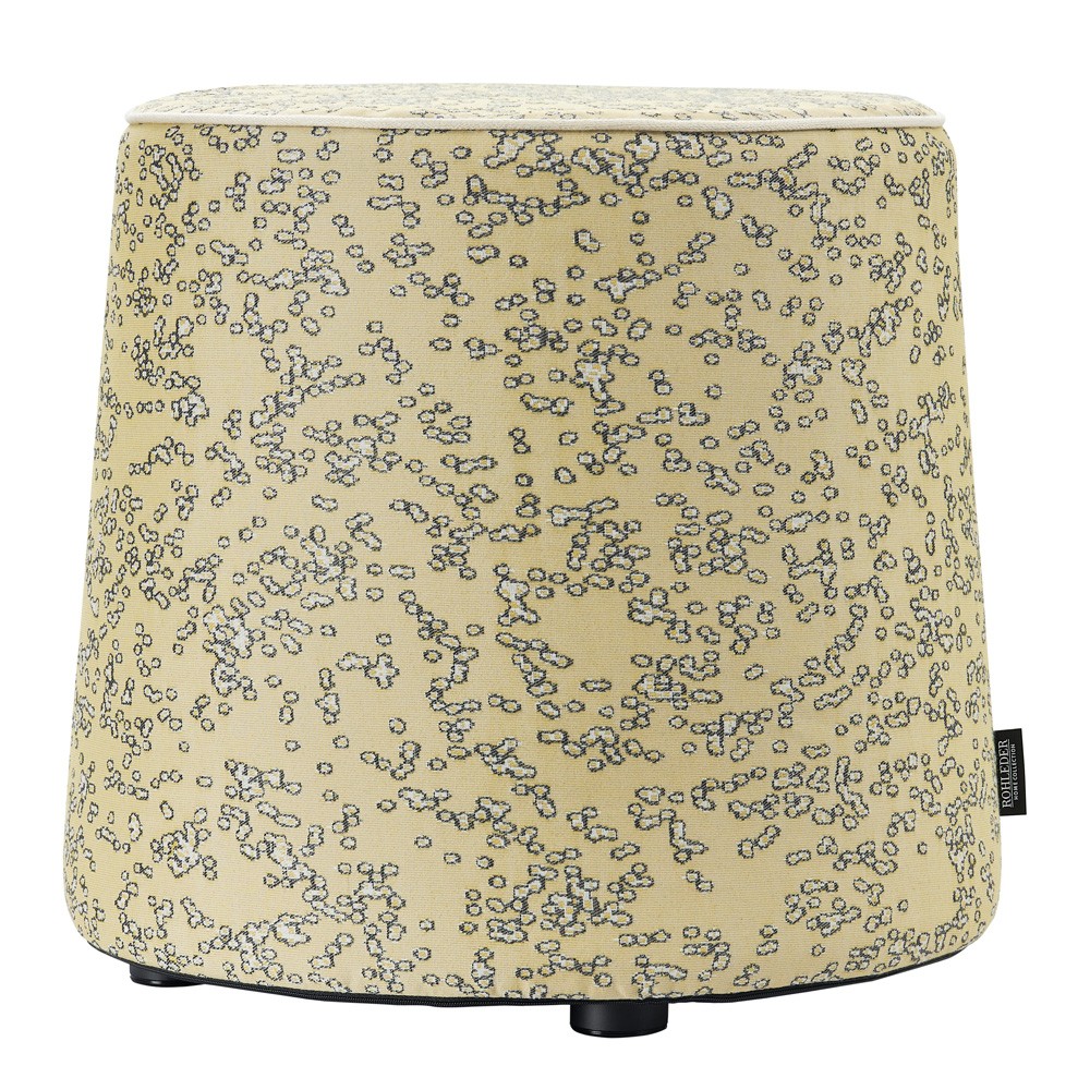 Hocker - Reef Pouf - Yellow - 44x40 Hocker - Reef Pouf - Yellow - 44x40