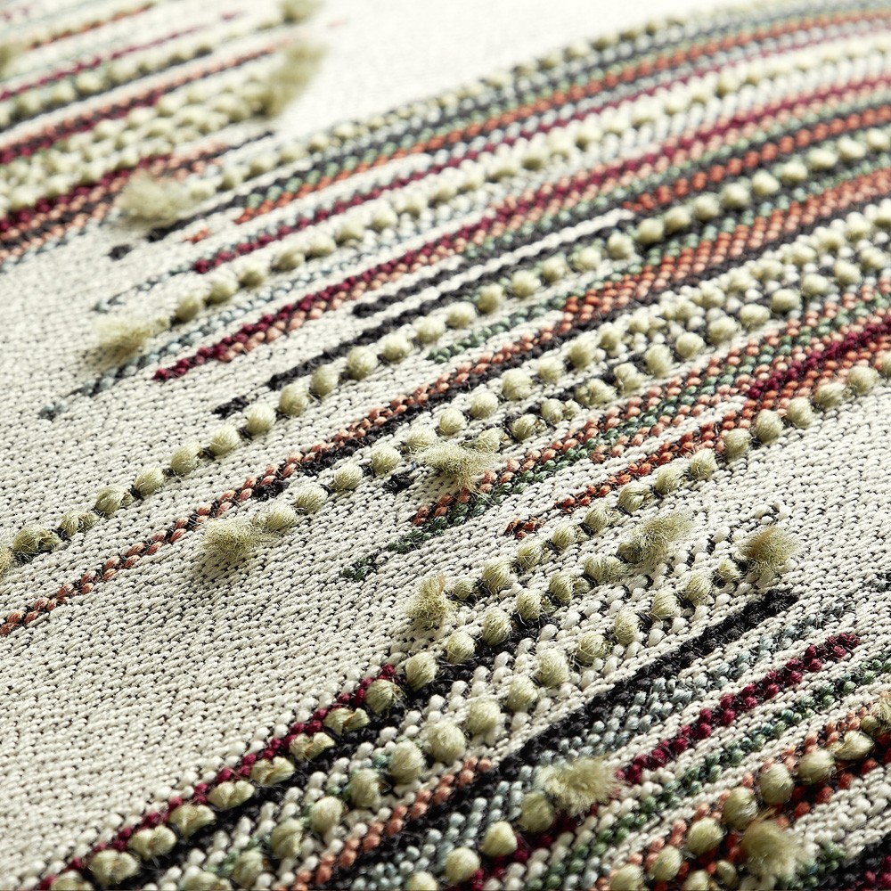 Kissen - Ikat - Blush - 45x45