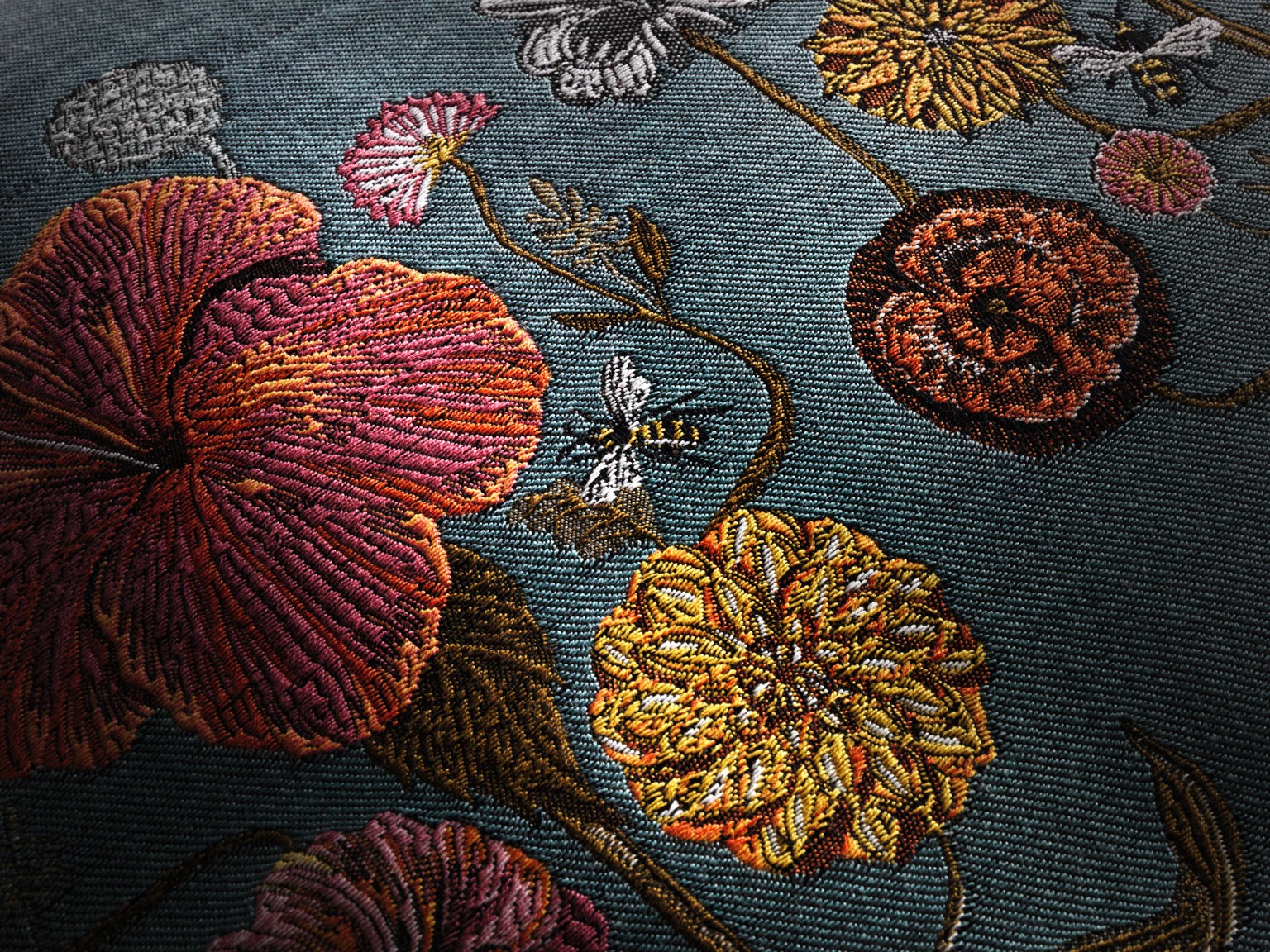 Kissen by Olaf Hajek - Crazy Flowers - Colorful Meadow - 60x40 Kissen by Olaf Hajek - Crazy Flowers - Colorful Meadow - 60x40