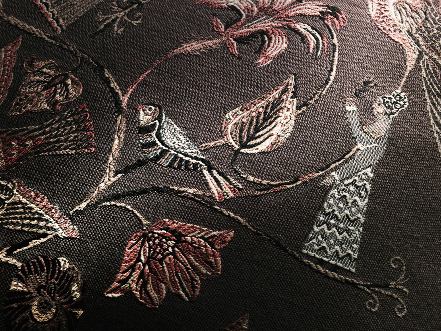 Kissen by Olaf Hajek - Delightful Garden - Full Moon - 60x40