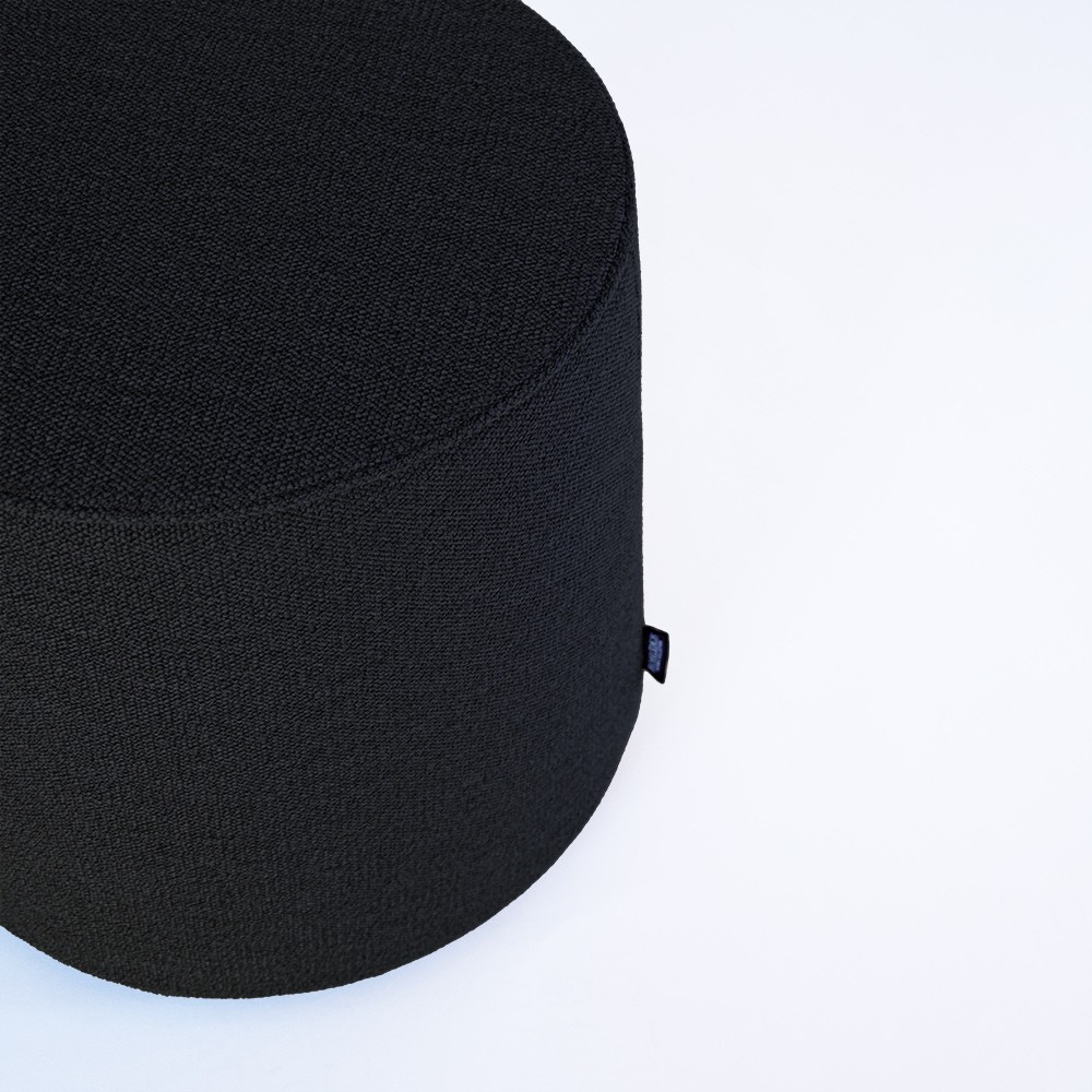 Hocker - Ocean Pouf - Ebony - 44x40