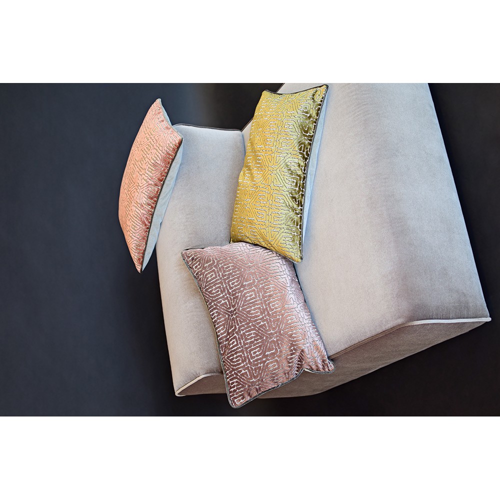 Kissen - Maze - Salmon - 60x40