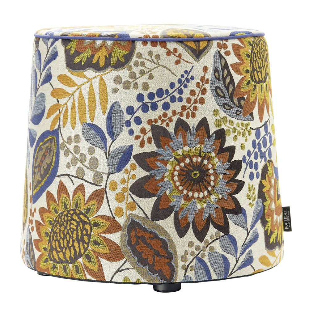Hocker - Flora Pouf - Terra - 44x40