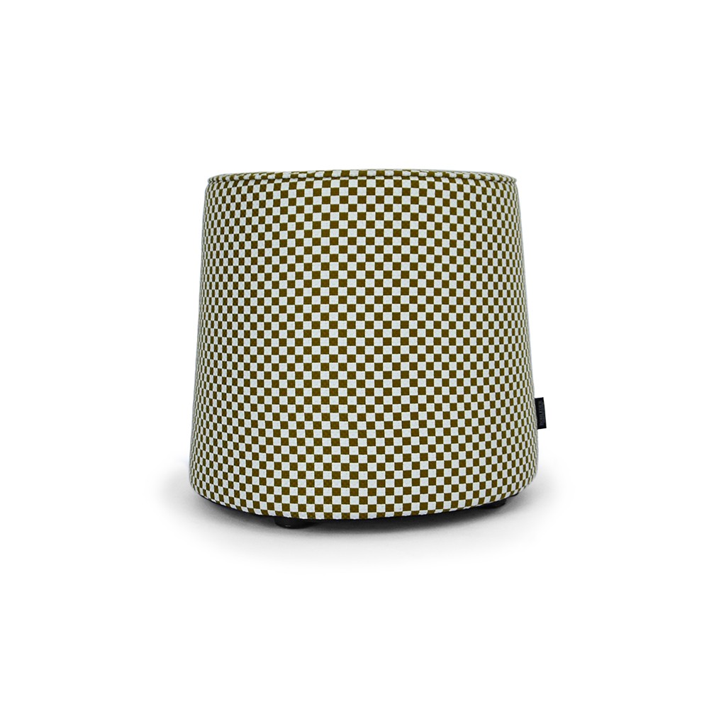 Hocker by Olaf Hajek - New Basket Pouf - Olive - 44x40