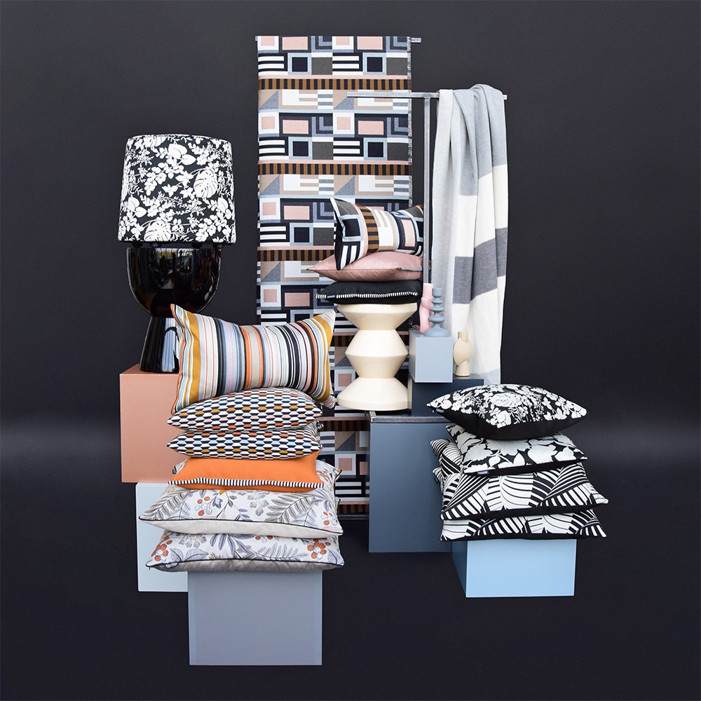 Kissen - Boogie - Blues - 45x45 Kissen - Boogie - Blues - 45x45