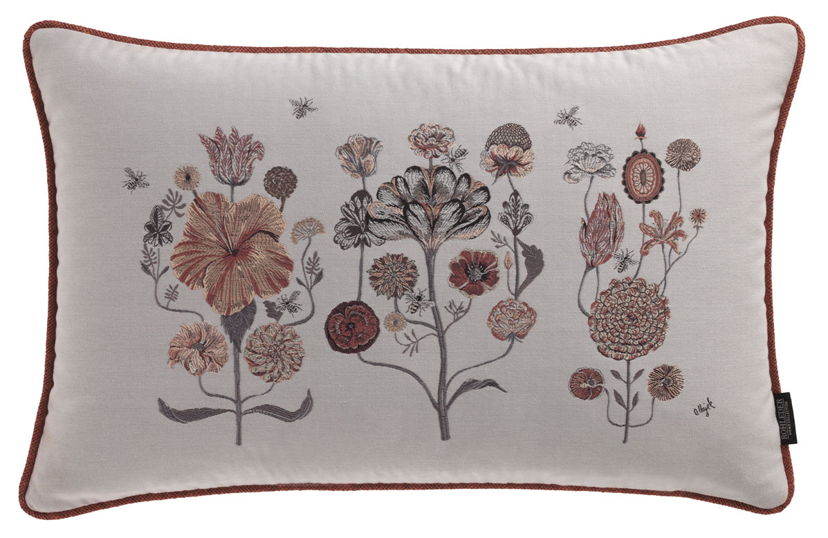 Kissen by Olaf Hajek - Crazy Flowers - Colorful Meadow - 60x40