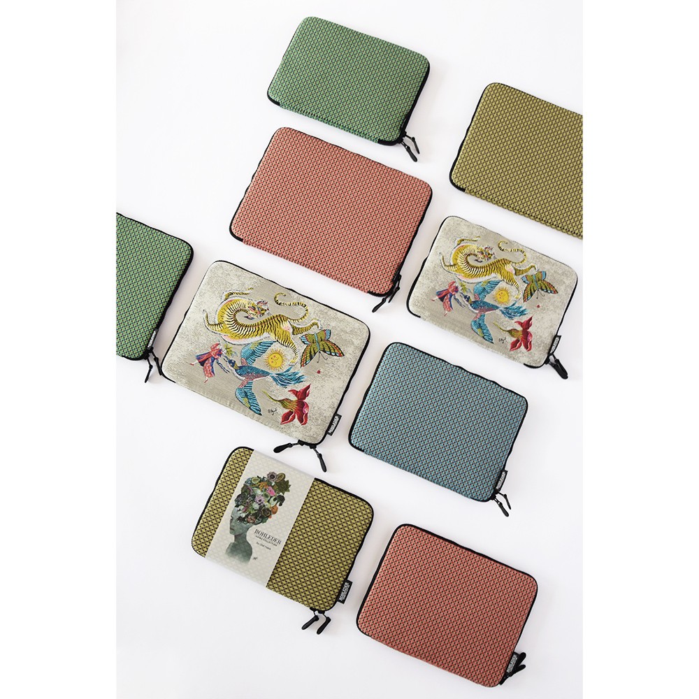 Accessoires by Olaf Hajek - Peekaboo Laptop Case - Red - 34x26