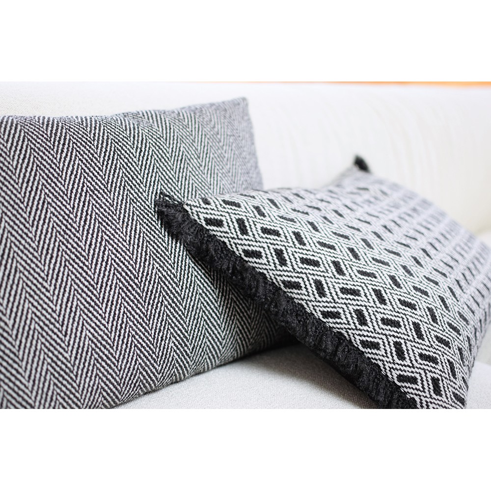 Kissen - Herringbone - Shadow - 60x40