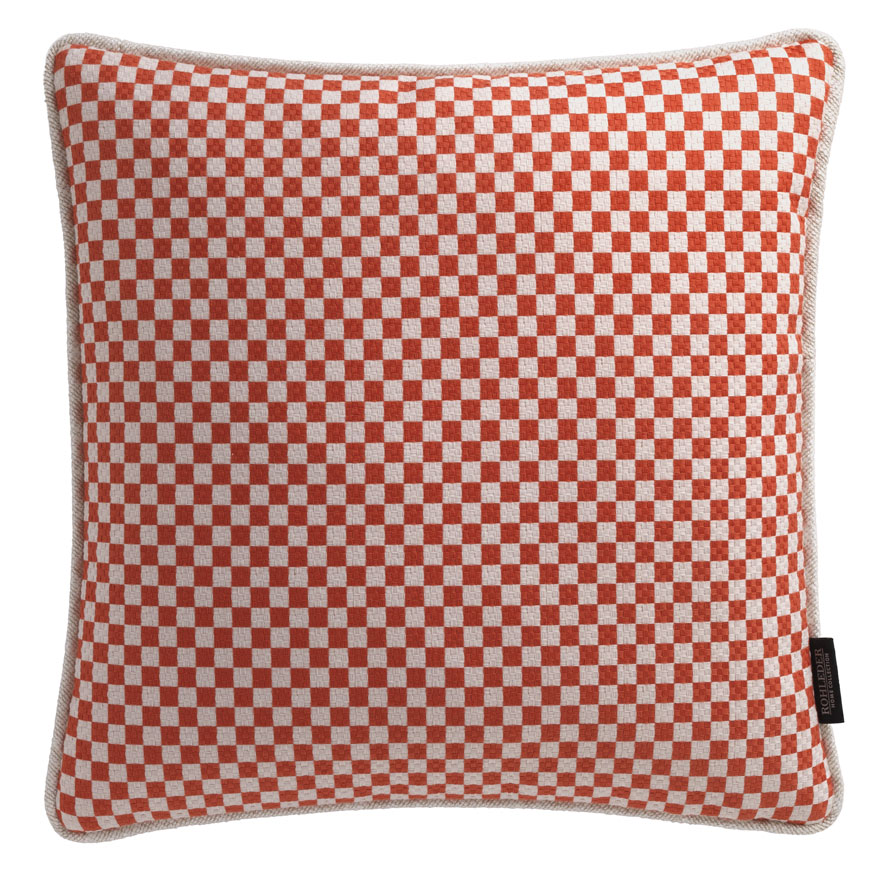 Kissen by Olaf Hajek - Basket - Red - 40x40