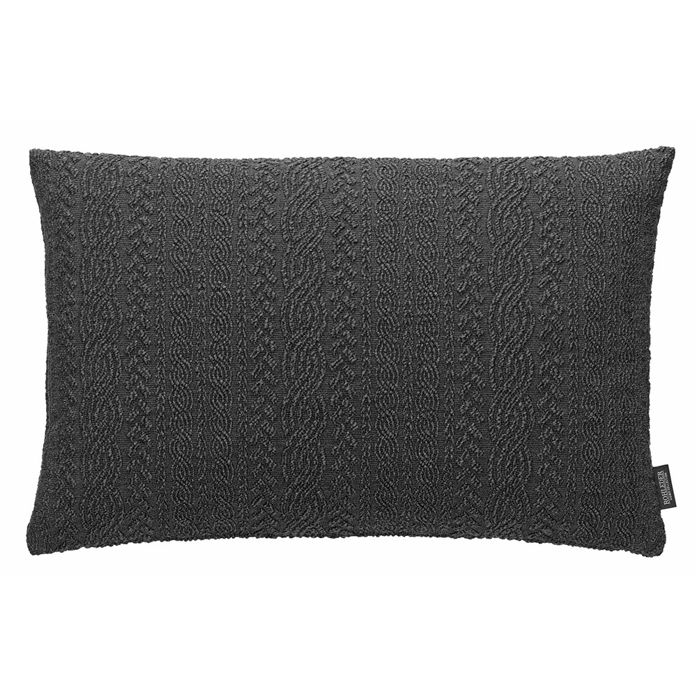 Kissen - Knit - Graphite - 60x35 Kissen - Knit - Graphite - 60x35