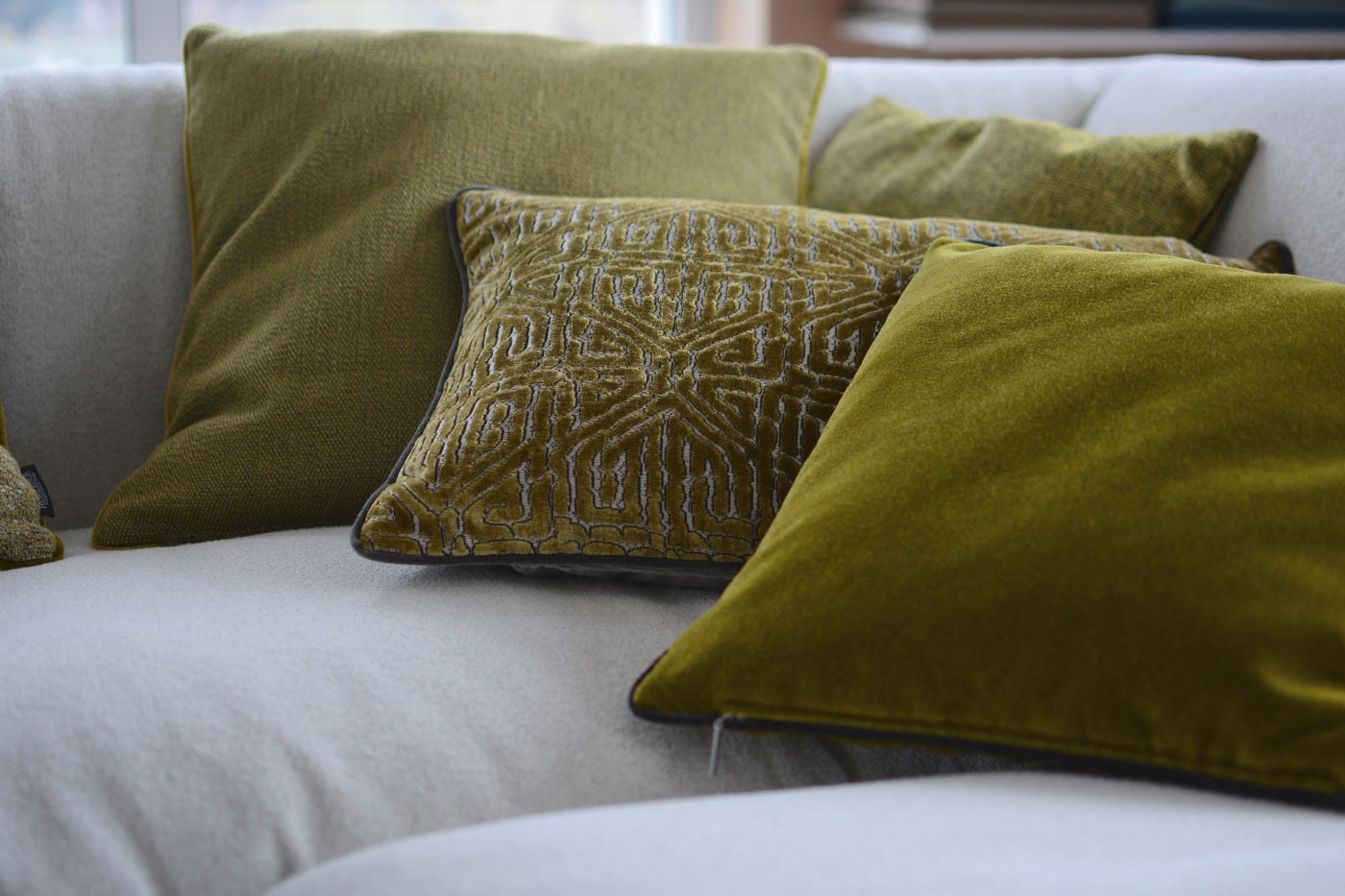 Kissen - Maze - Grey - 60x40 Kissen - Maze - Grey - 60x40