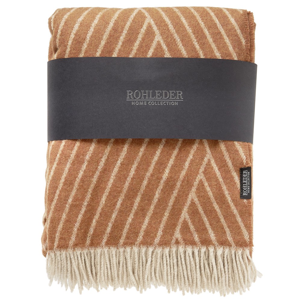 Plaid - Loom - Rust - 158x220 Plaid - Loom - Rust - 158x220