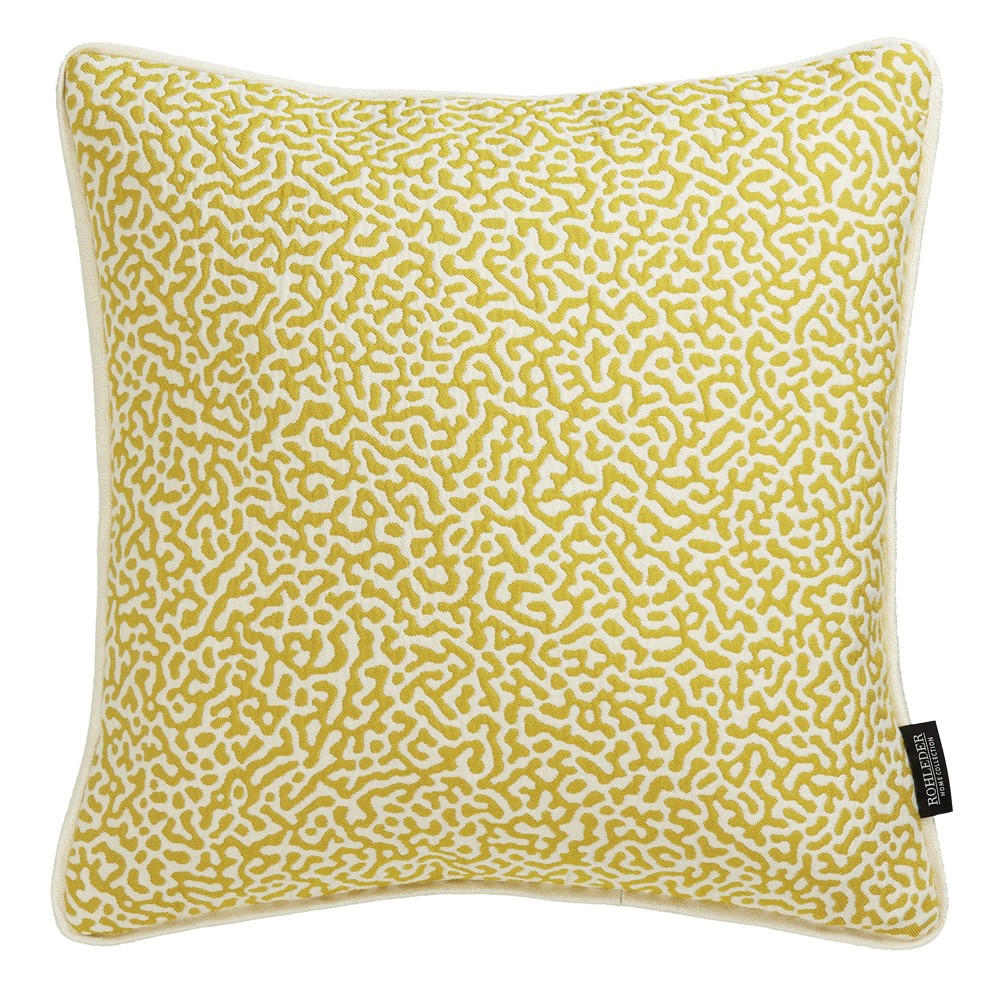 Kissen - Coral - Yellow - 40x40 Kissen - Coral - Yellow - 40x40