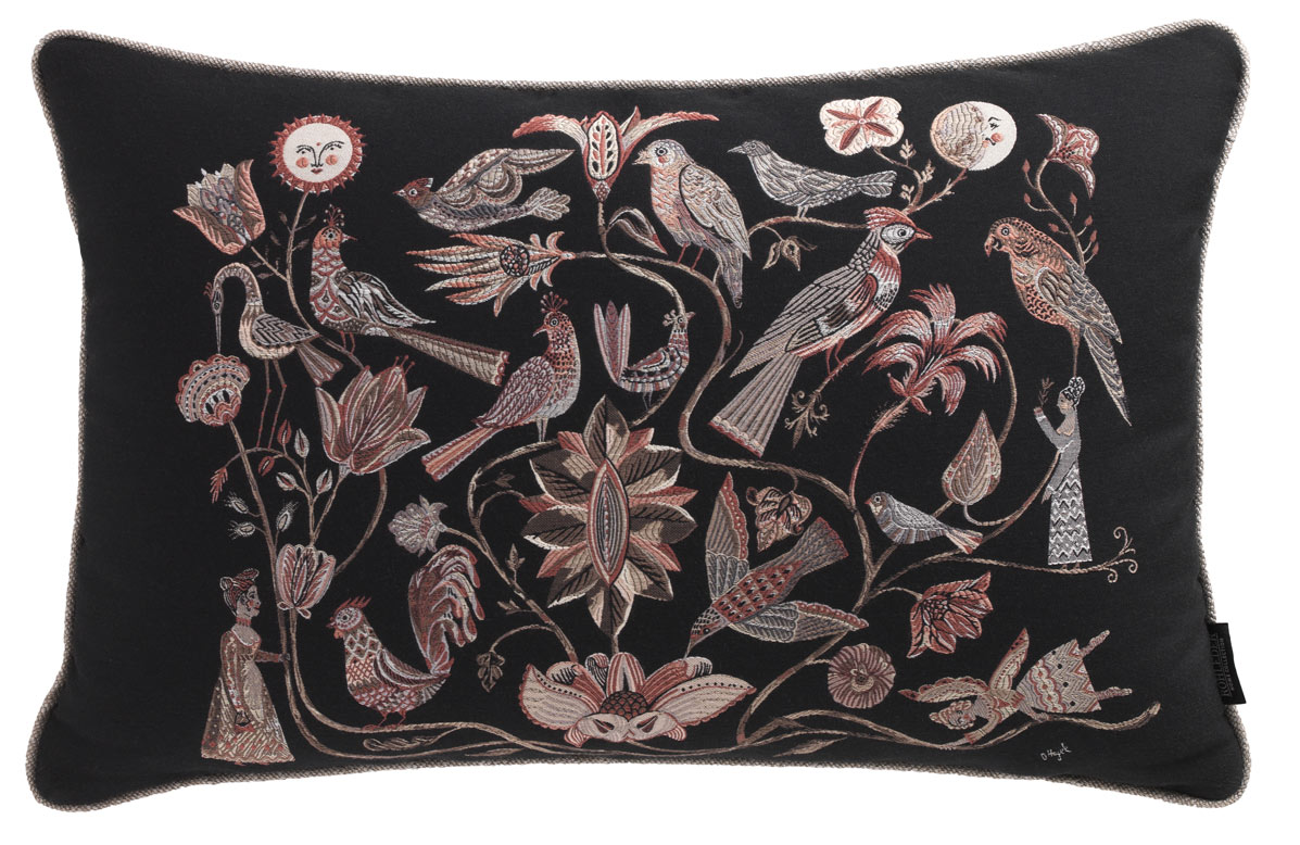 Kissen by Olaf Hajek - Delightful Garden