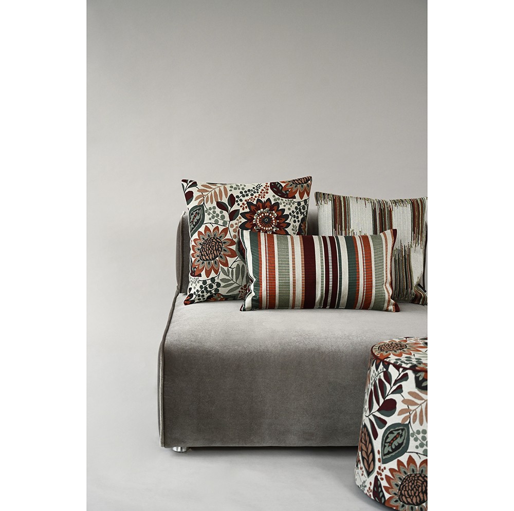 Kissen - Stripe - Plum - 60x35