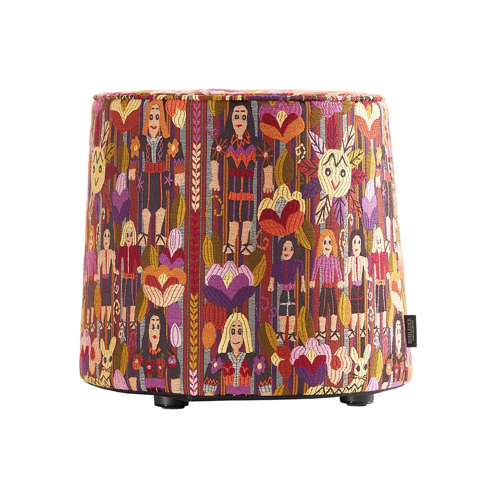 Hocker - People Pouf - Magenta - 44x40 Hocker - People Pouf - Magenta - 44x40