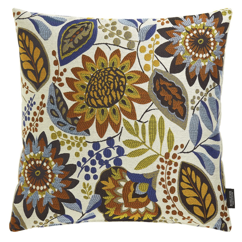 Kissen - Flora - Plum - 50x50